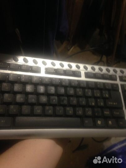 Клавиатура и компьютерная мышь