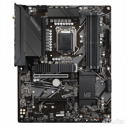Комплект i3-10100F + gigabyte Z590 UD AC LGA1200