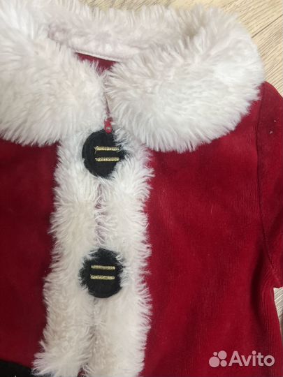 Костюм новогодний маленький Санта