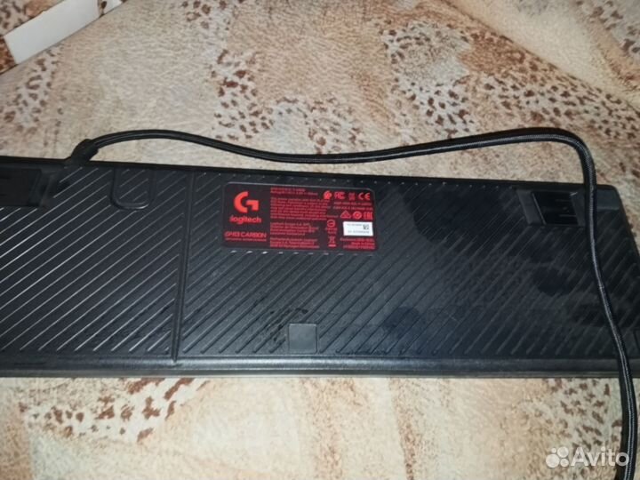 Механическая клавиатура logitech