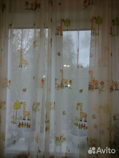 Штора и тюль