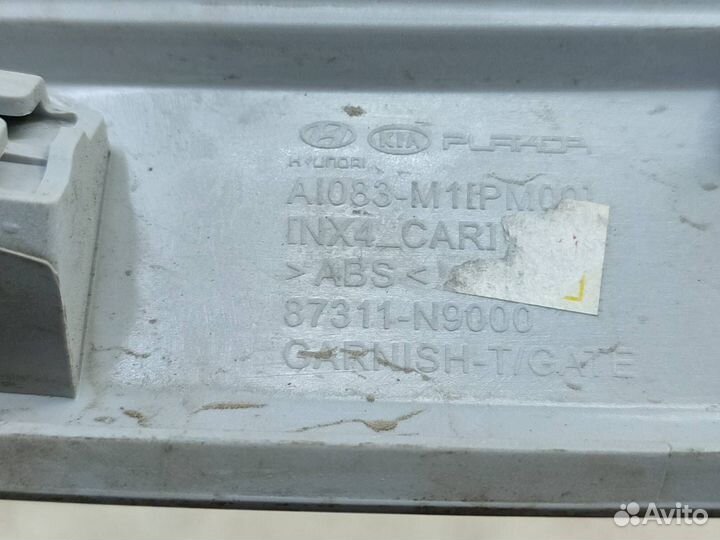 Накладка крышки багажника Hyundai Tucson 3 TL