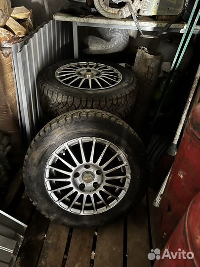 Литые диски r15 бу 4 шт