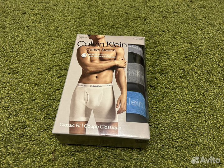 Набор мужских трусов боксеров Calvin Klein 3 шт