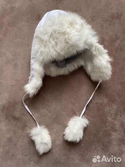 Шапка-ушанка детская натуральный мех