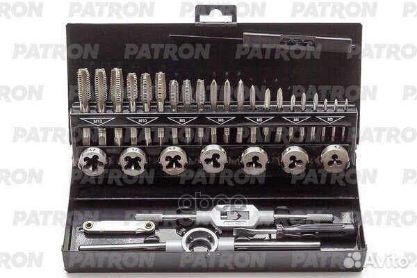 Patron Набор метчиков и плашек 32 пр: метрическ