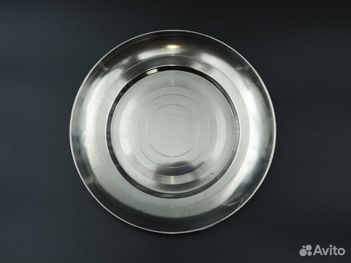 Тарелка десертная 20см нерж(350мл) Катунь