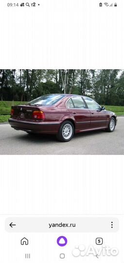 В разборе бмв е 39 седан