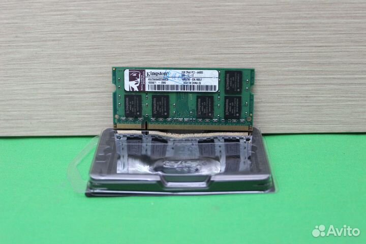 DDR2 2Gb 800MHz Kingston ASU256X64D2S800C6 SO-dimm