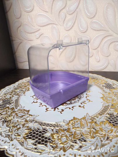 Ванночка для попугая