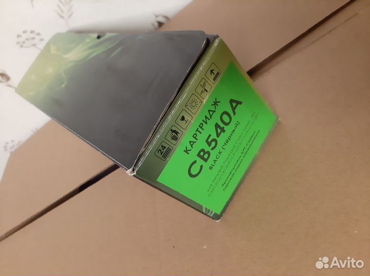 Кардридж 125A (CB540A) Черный для принтера HP