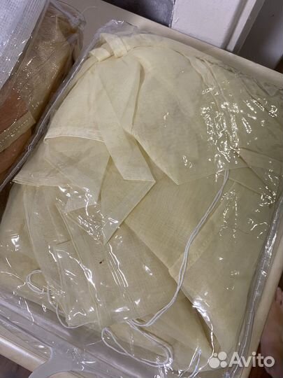 Шторы, тюль 600 за все