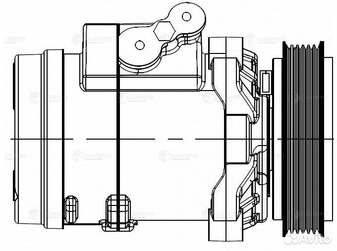Компрессор кондиционера Шевроле Каптива