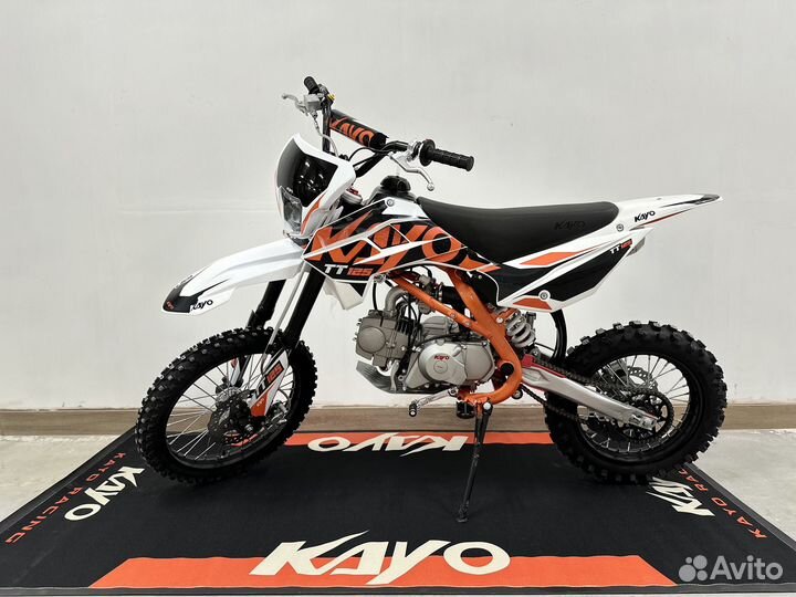Питбайк kayo basic TT125EM 17/14 электростартер