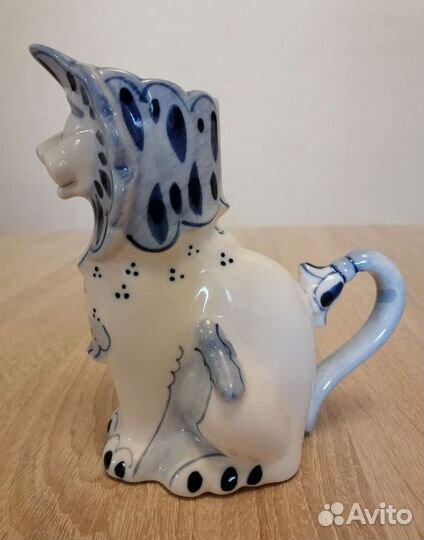 Кувшин молочник гжель