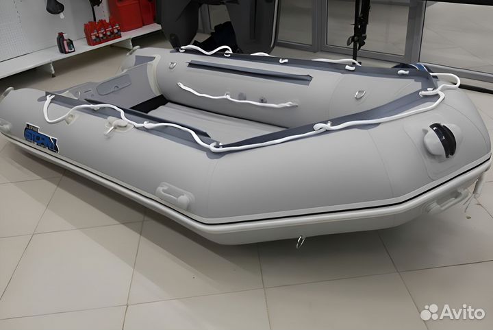 Лодка пвх Stormline Heavy Duty Air Light 360 серая