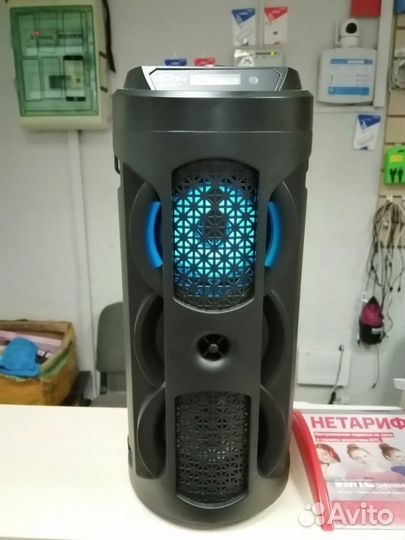 Мощная беспроводная колонка с пультом Speaker