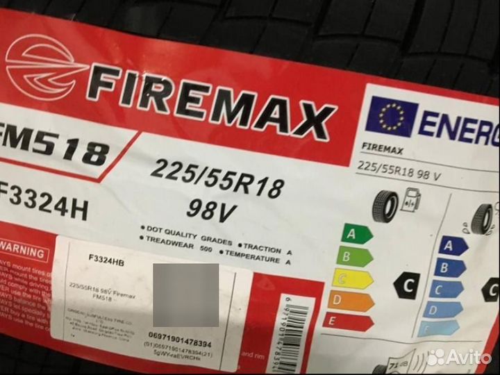 Firemax FM518 225/55 R18 98V