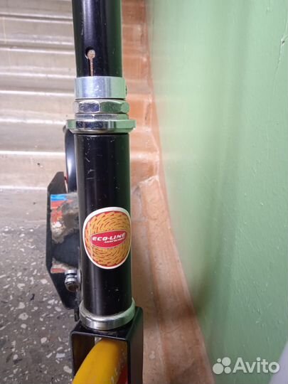 Самокат двухколесный подростковый