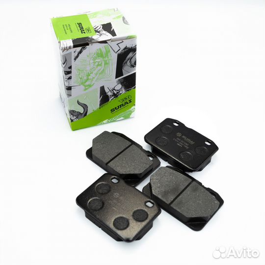 Колодки тормозные Лада 2101-2107