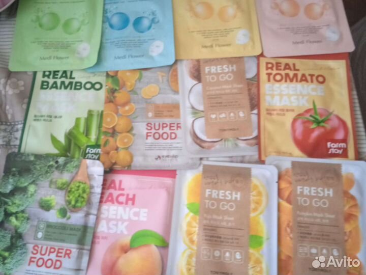 Косметические тканевые маски