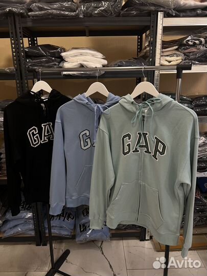 Зип-Худи GAP (Голубой,Черный,Мятный)