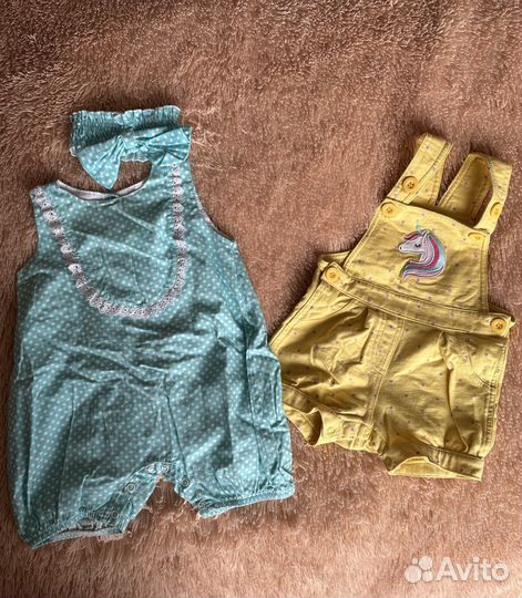 Вещи детские для девочки 74-80-86