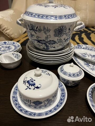 Сервиз столовый Henrietta bogemia Чехословакия