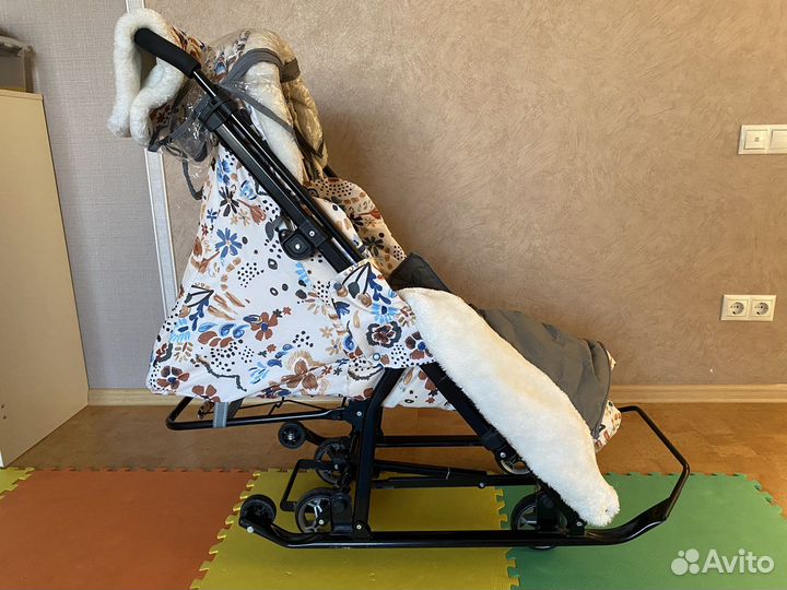 Санки коляска nika kids