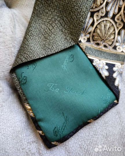 Галстук шелковый винтаж