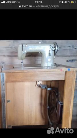 Швейная машина Подольск ножная