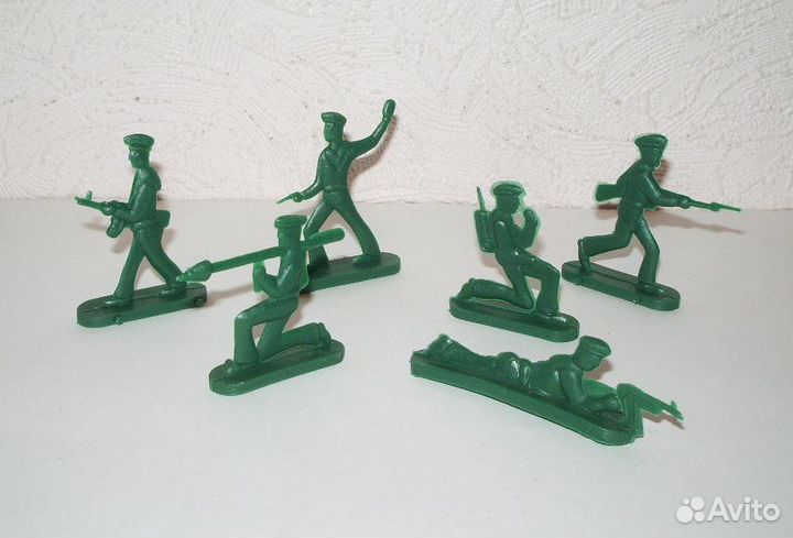 Солдатики СССР металл пластик советские