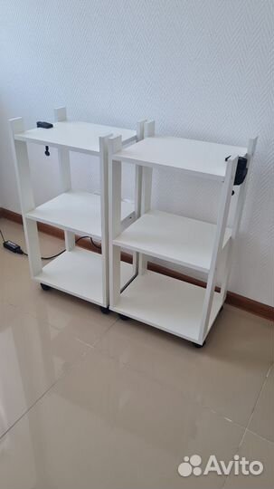 Стеллаж этажерка на колёсах, тумба