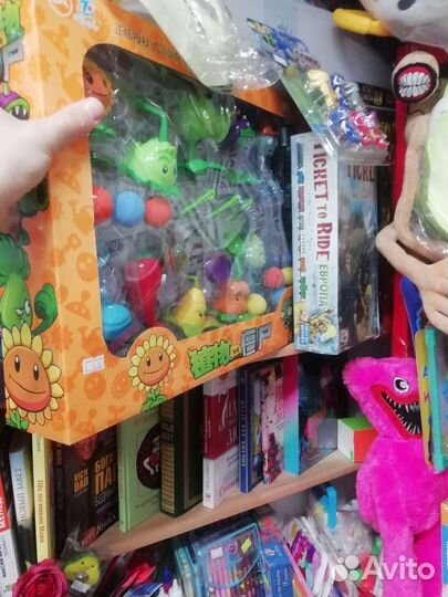 Набор растения против зомби большой