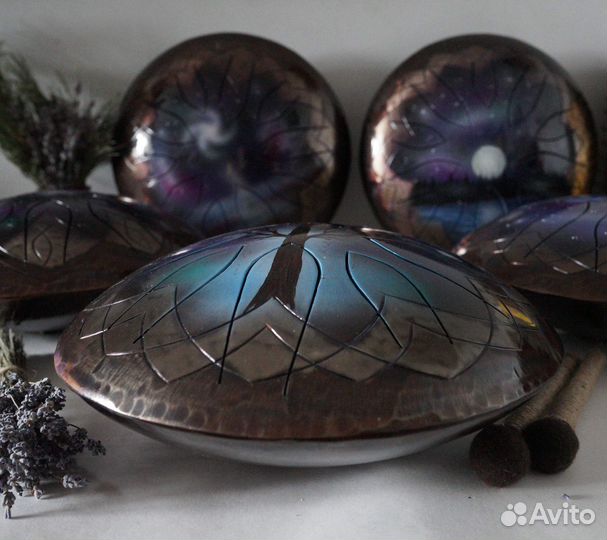 Глюкофон Дерево Жизни 28см, строй A Minor