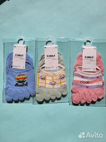 Носки женские с пальчиками