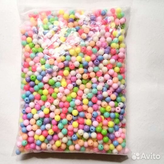 Бусины акриловые