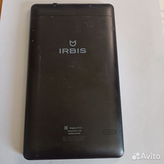 Планшет Irbis TZ712