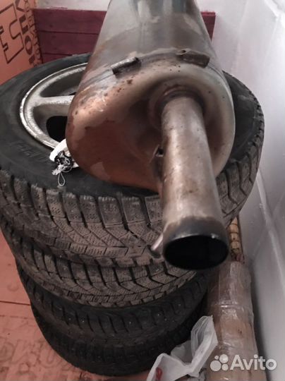 Банка глушителя Kia rio 3, Hyundai