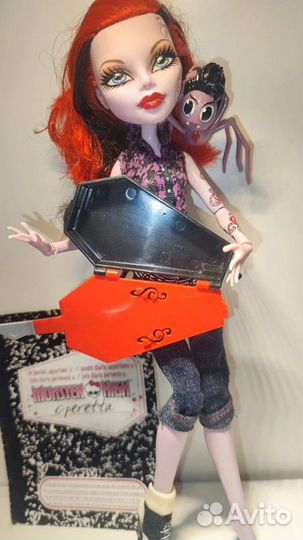Кукла монстер хай оперетта базовая