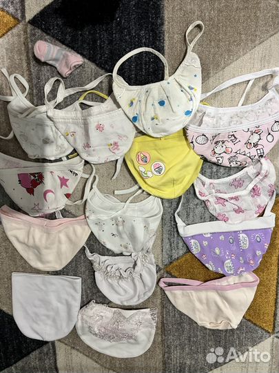 Ползунки на девочку 56-62