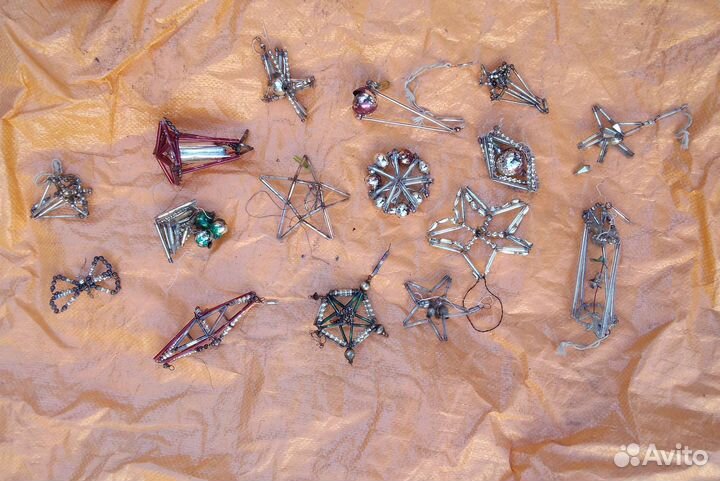 Ёлочные игрушки старинные