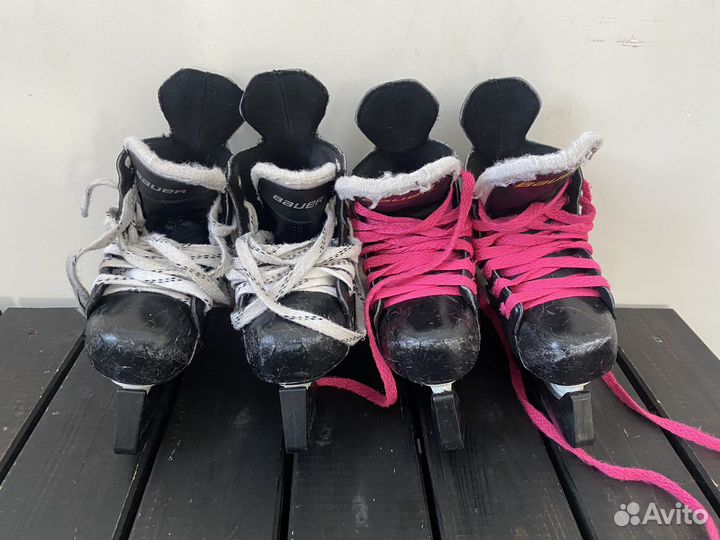 Коньки детские bauer supreme 28