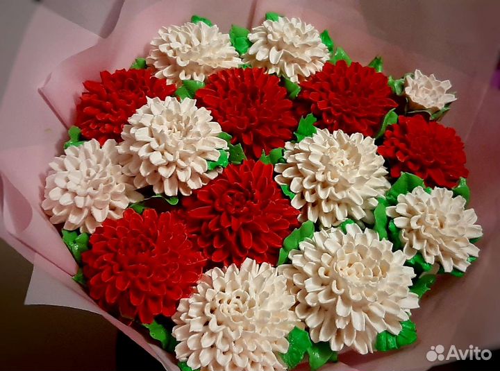 Букеты из зефирных цветов - лучший подарок