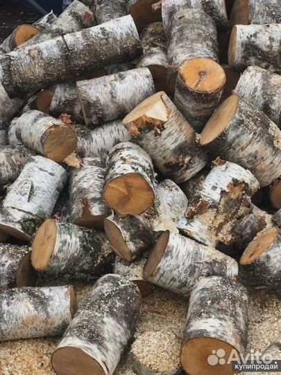 Дрова колотые,чурками (береза,ольха) с доставкой