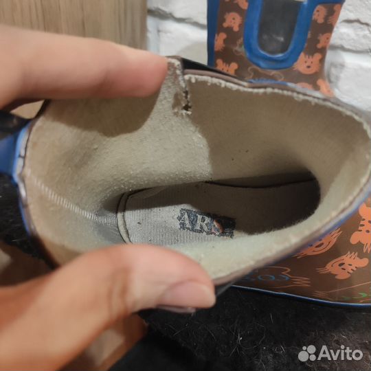 Резиновые сапоги детские 27 29 размер