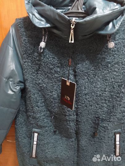 Полупальто женское зимнее