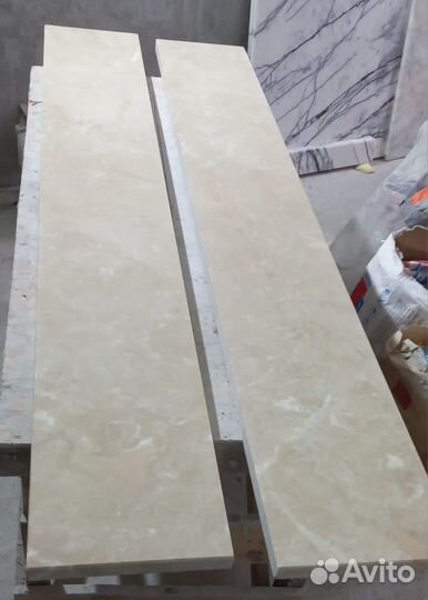 Мраморные подоконники 2шт