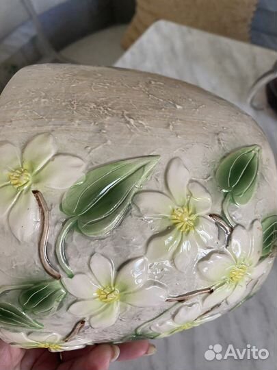 Горшок цветочный керамический