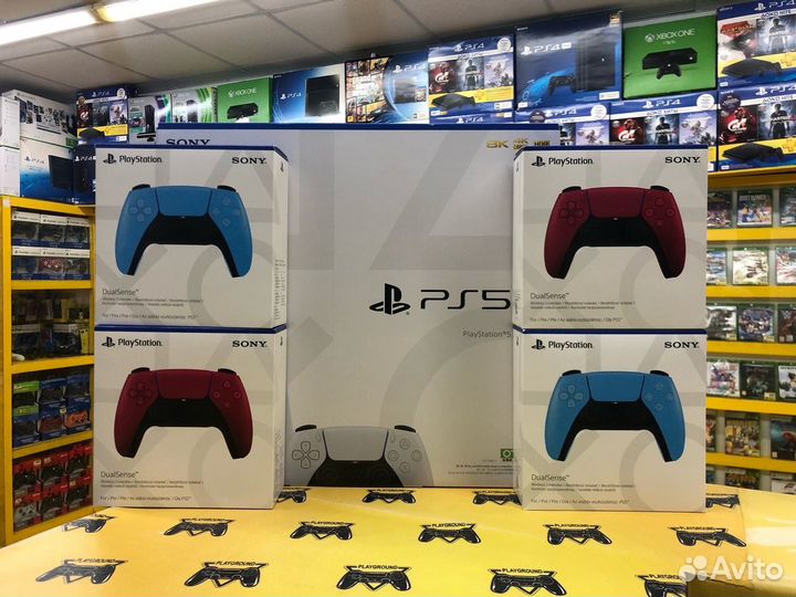 Новая PS5 3 Ревизия + Dualsense 5